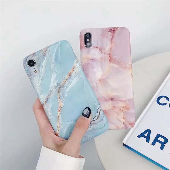iPhone 7/8/Plus/X/XS/Max Marble Case - Picture 2 of 5